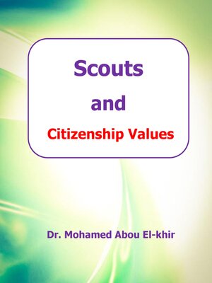 cover image of Scouts and Citizenship Values